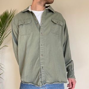 Wrangler Green Shirt